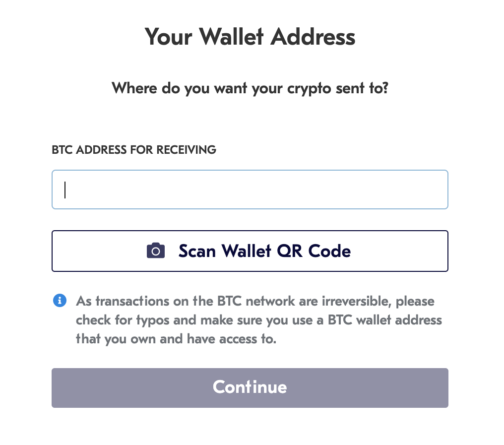 Wallet to deals bank transfer